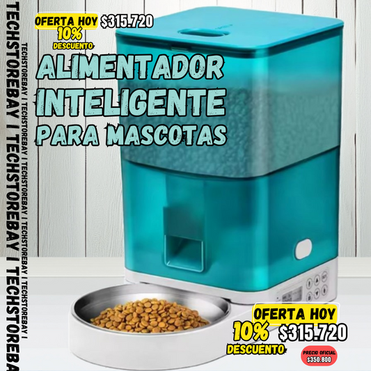 Alimentador inteligente  para mascotas